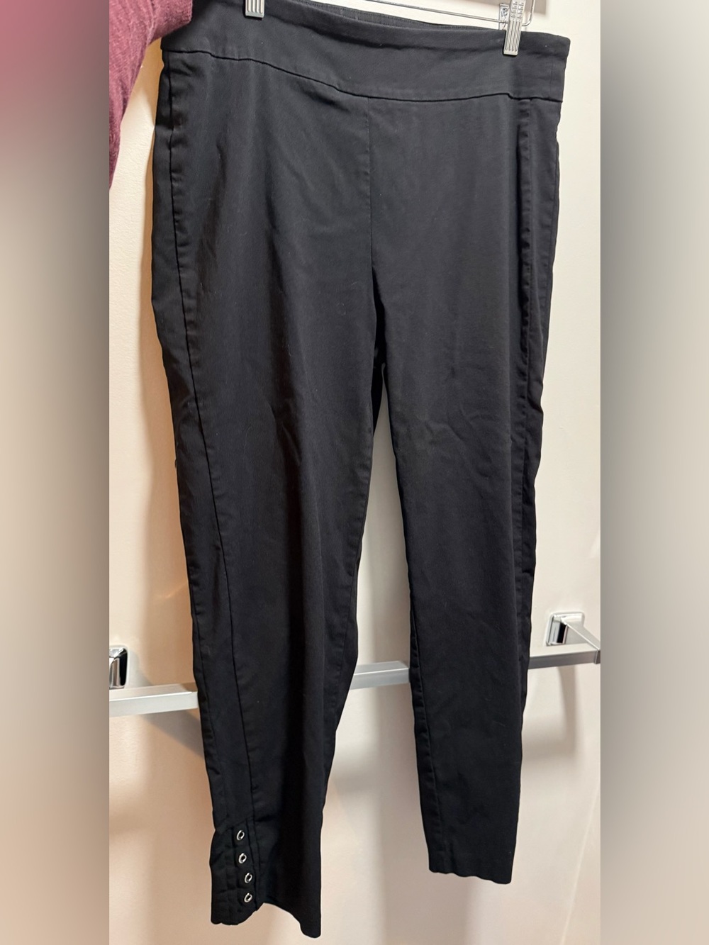 Zac & Rachel Black Ankle Pants Size 12